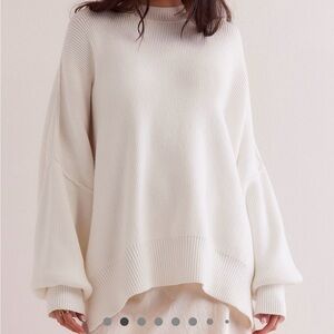 Free People White Easy Street Tunic Size XS